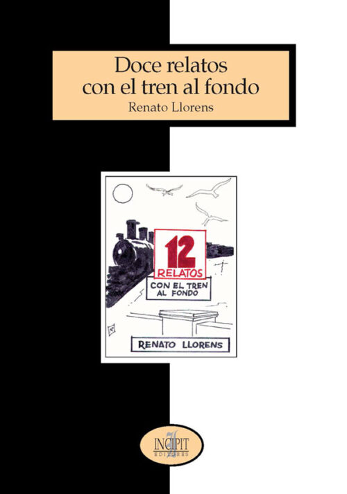 Doce relatos con el tren al fondo Portada