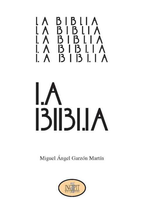 La biblia Portada